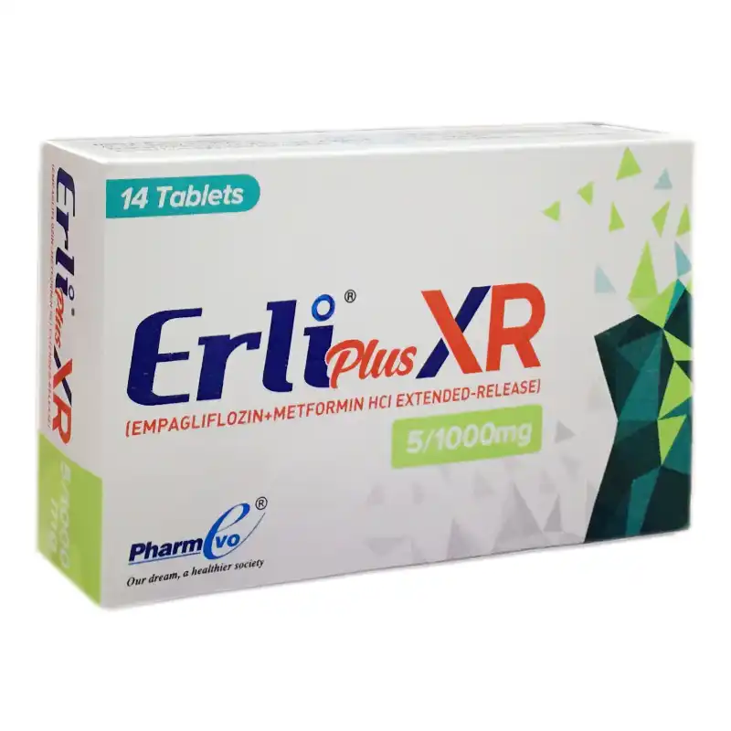 Erli Plus Xr Tablets 5/1000mg